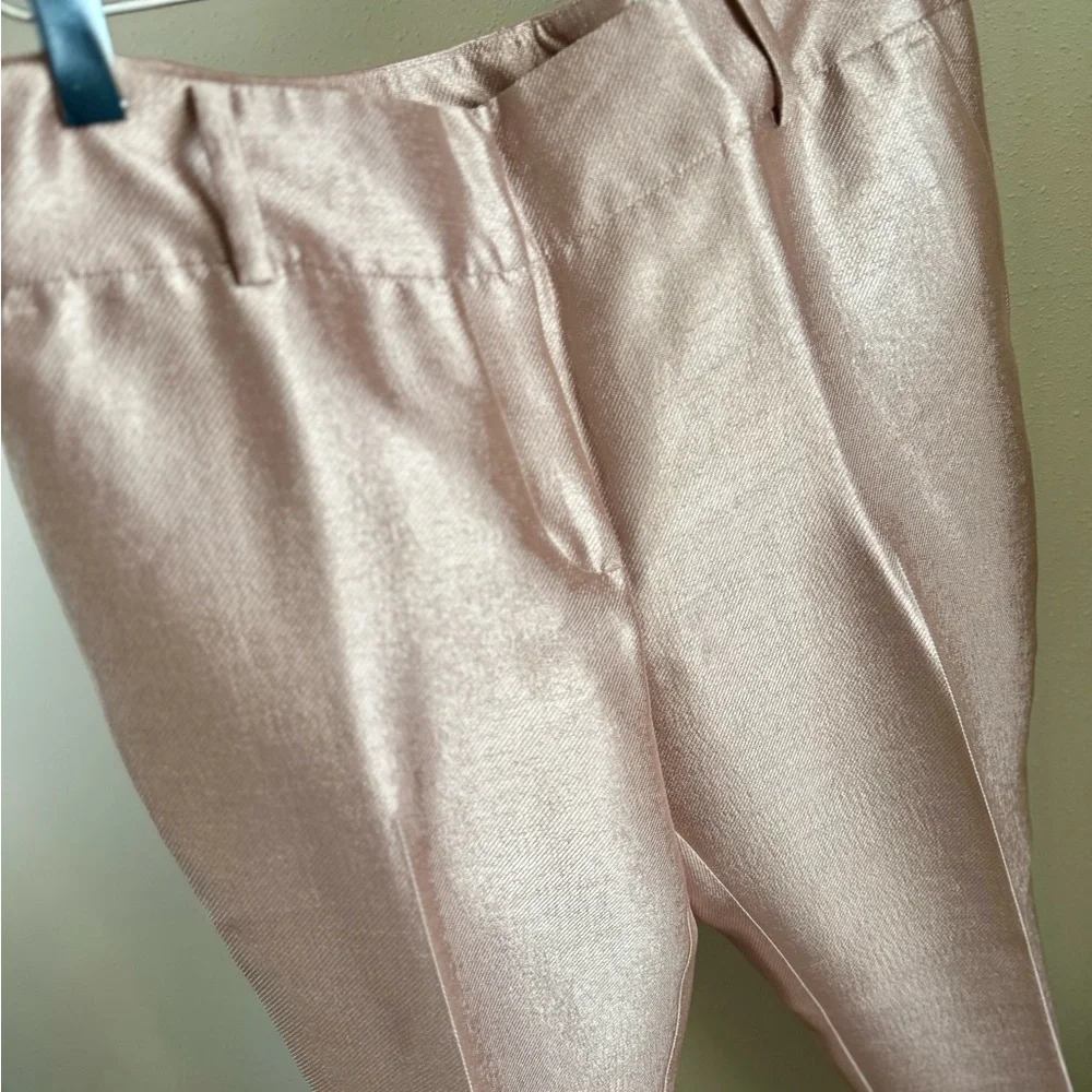 NWT Ann Taylor Signature Rose Gold Ankle Pants | Women’s Size 6 | New - Picture 6 of 10